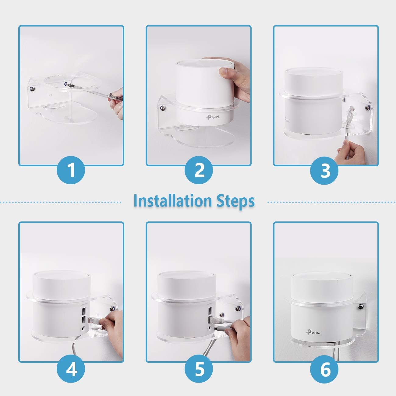 HOLACA Deco WiFi 6 Wall Mount (2-Pack)
