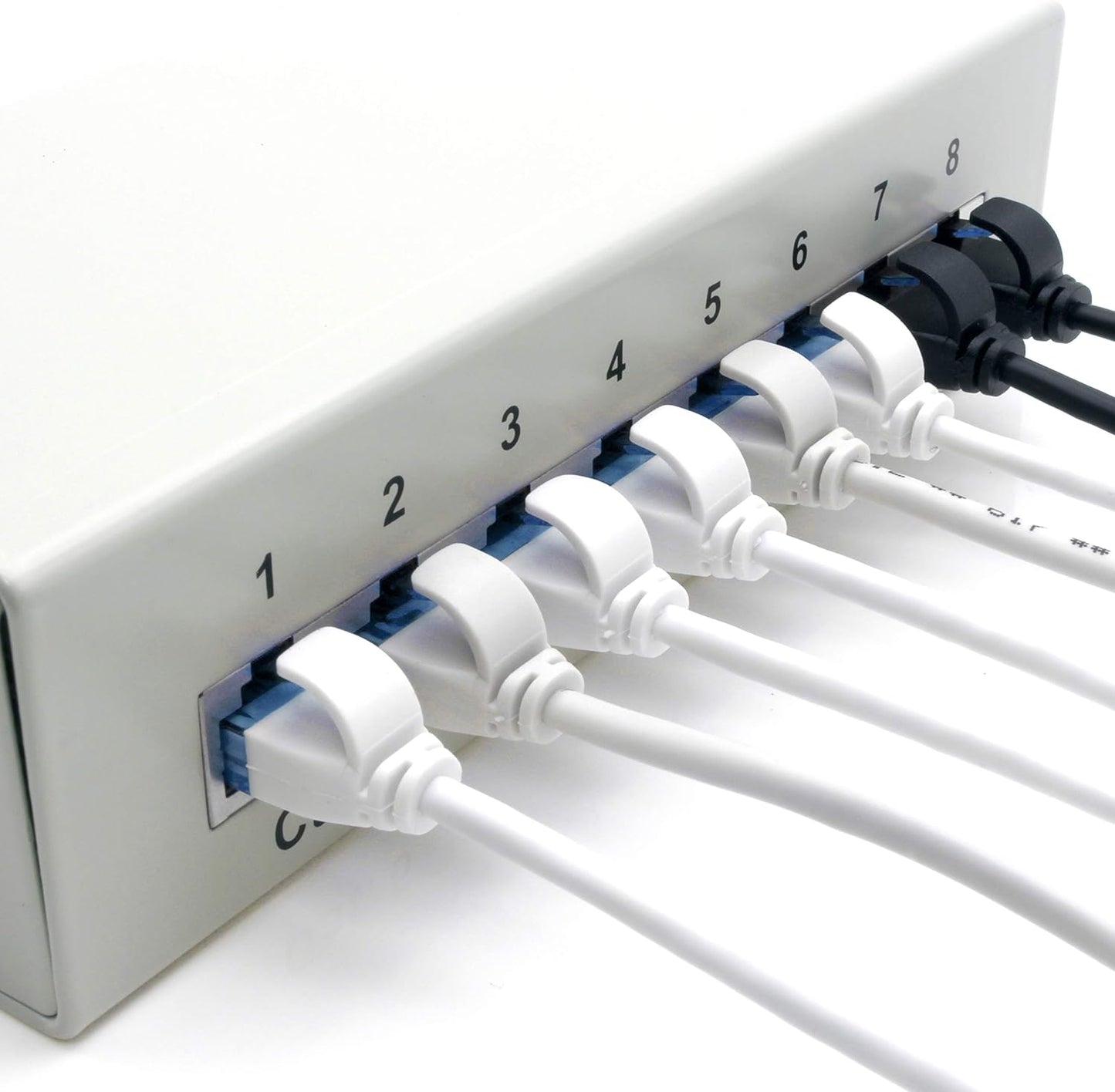 1aTTack.de Cat6 Network Cable 10m Slim Black