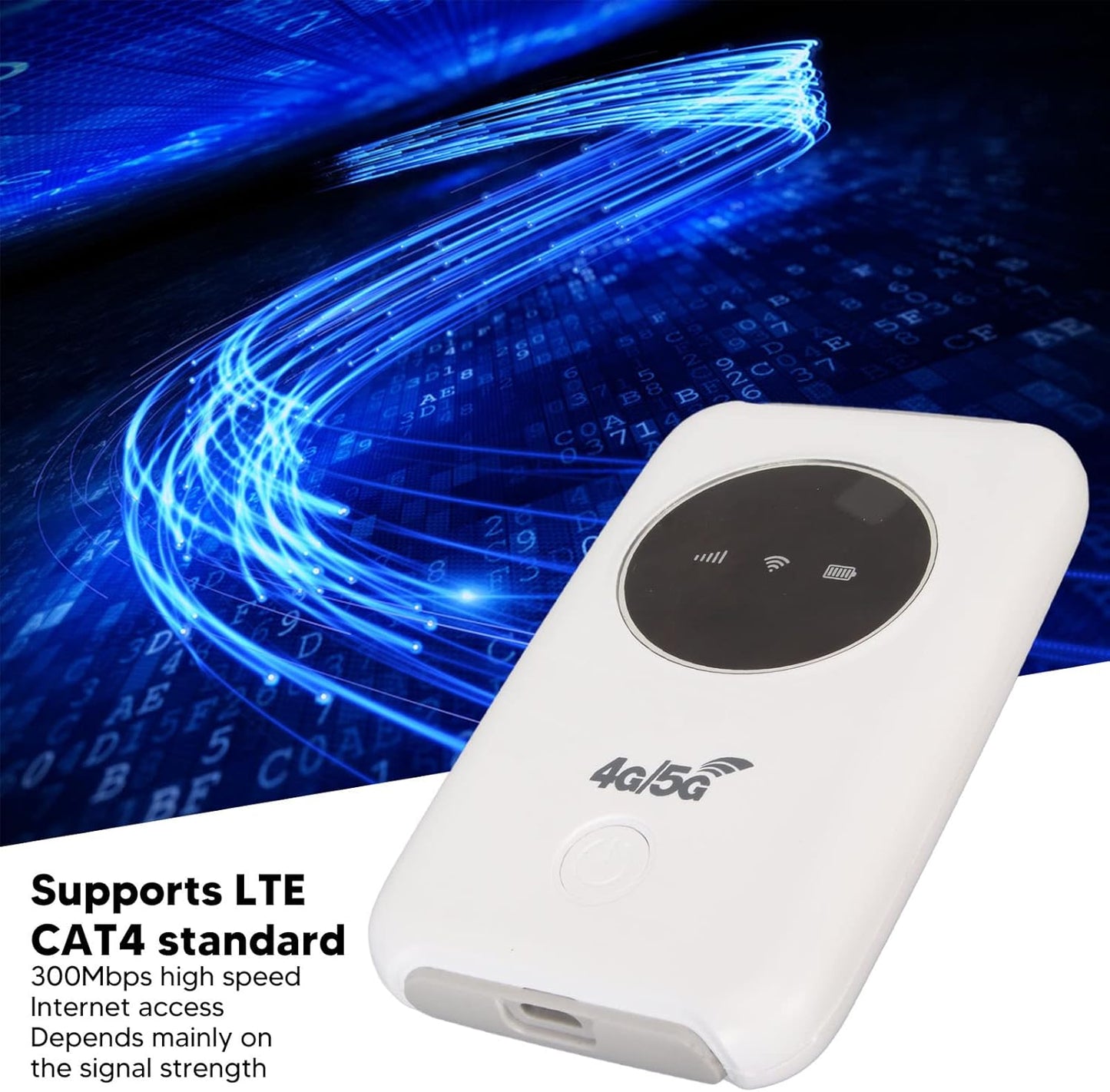 4G/5G Portable WiFi Router 300Mbps
