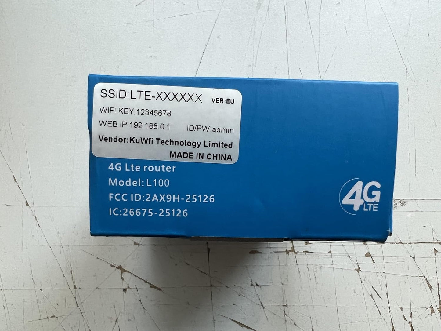 KuWFi 4G Mobile WiFi Router