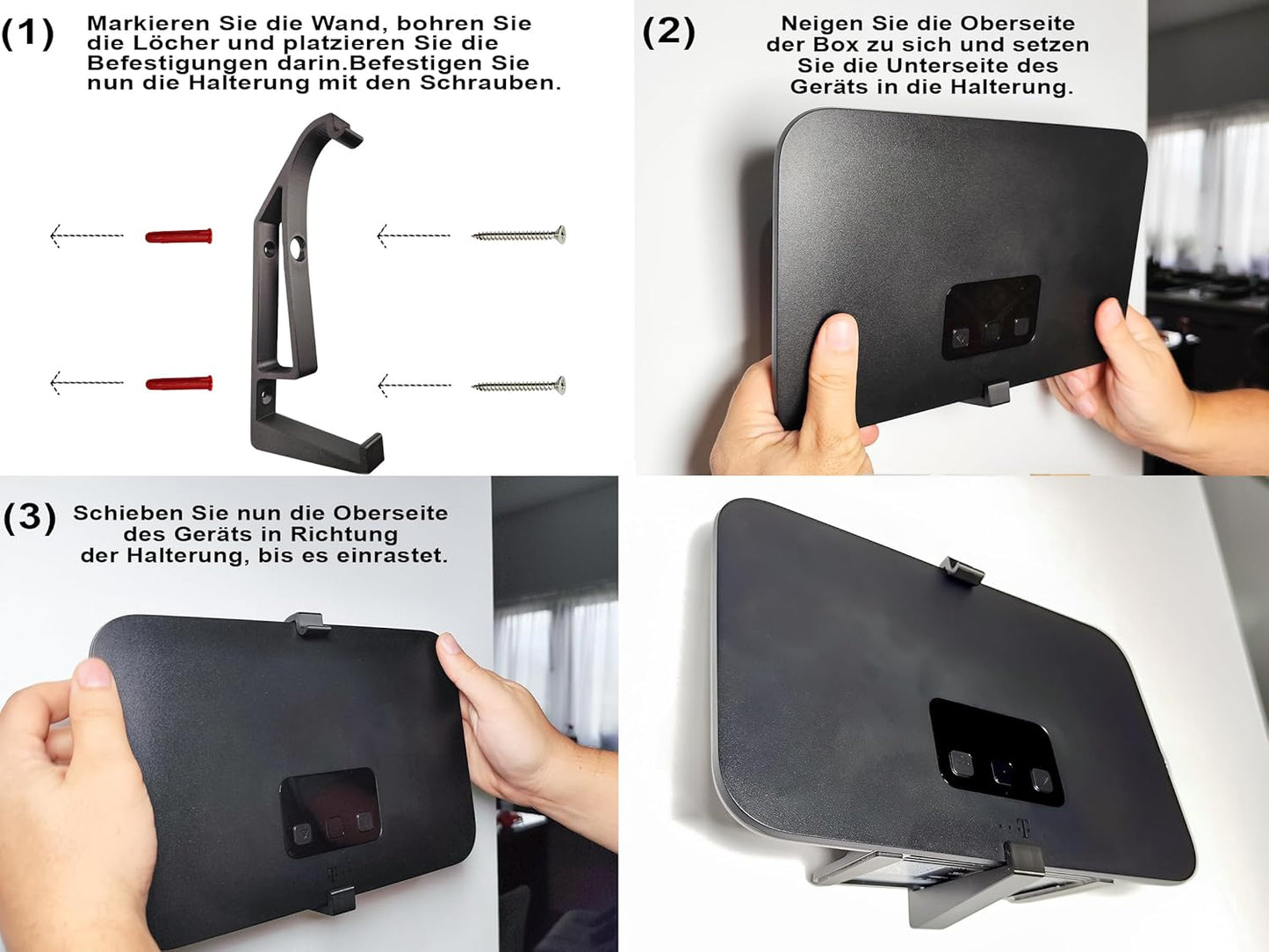 Decoralin Wall Mount for Speedport Smart 4